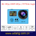 Caméra d&#39;action WiFi 4k 1080P 60fps Caméra de sport double écrans H3